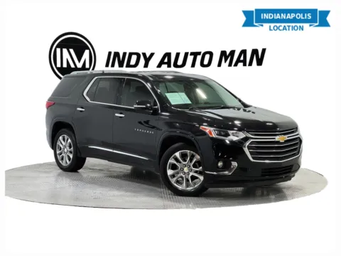 Black 2018 Chevrolet Traverse Premier for sale in Indianapolis, IN