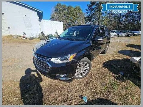 Black 2018 Chevrolet Traverse Premier for sale in Indianapolis, IN