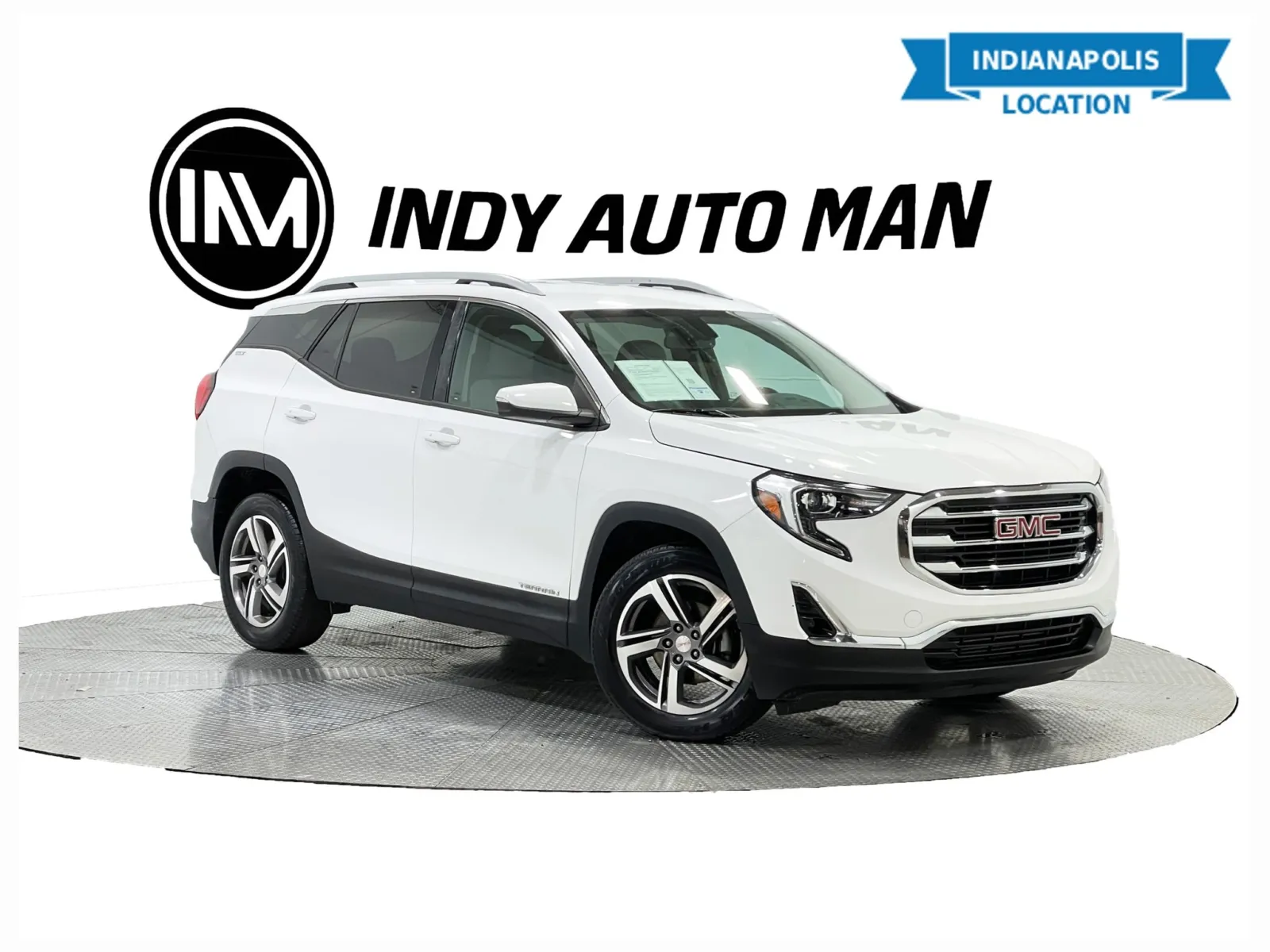 White 2018 GMC Terrain SLT for sale in Indianapolis, IN