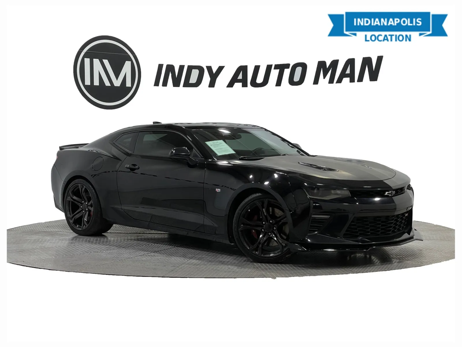 Black 2018 Chevrolet Camaro SS 1SS for sale in Indianapolis, IN