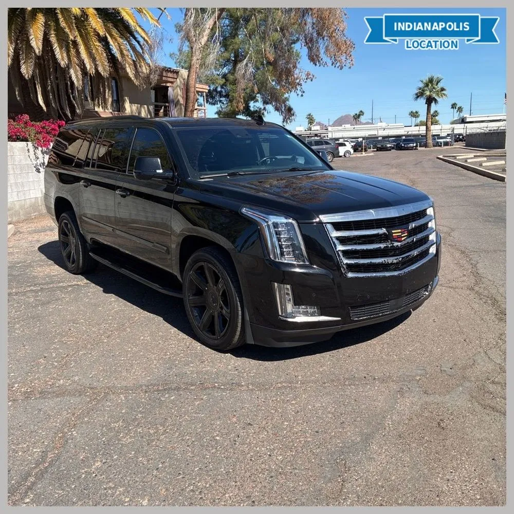 Black 2019 Cadillac Escalade ESV Premium for sale in Indianapolis, IN
