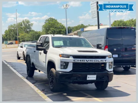 White 2021 Chevrolet Silverado 2500HD Custom for sale in Indianapolis, IN