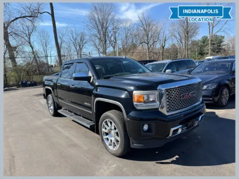 Black 2014 GMC Sierra 1500 Denali for sale in Indianapolis, IN