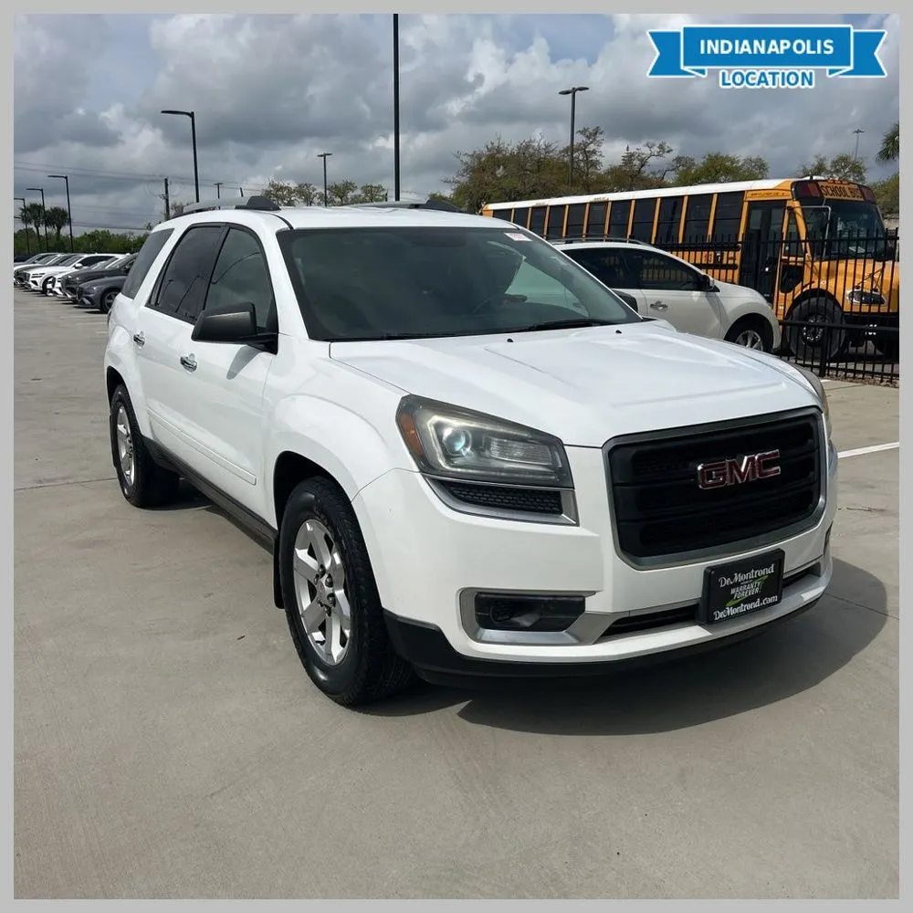 White 2016 GMC Acadia SLE-2 for sale in Indianapolis, IN