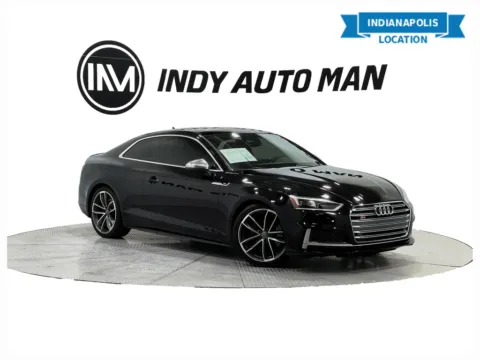 Black 2018 Audi S5 3.0T Premium Plus quattro for sale in Indianapolis, IN