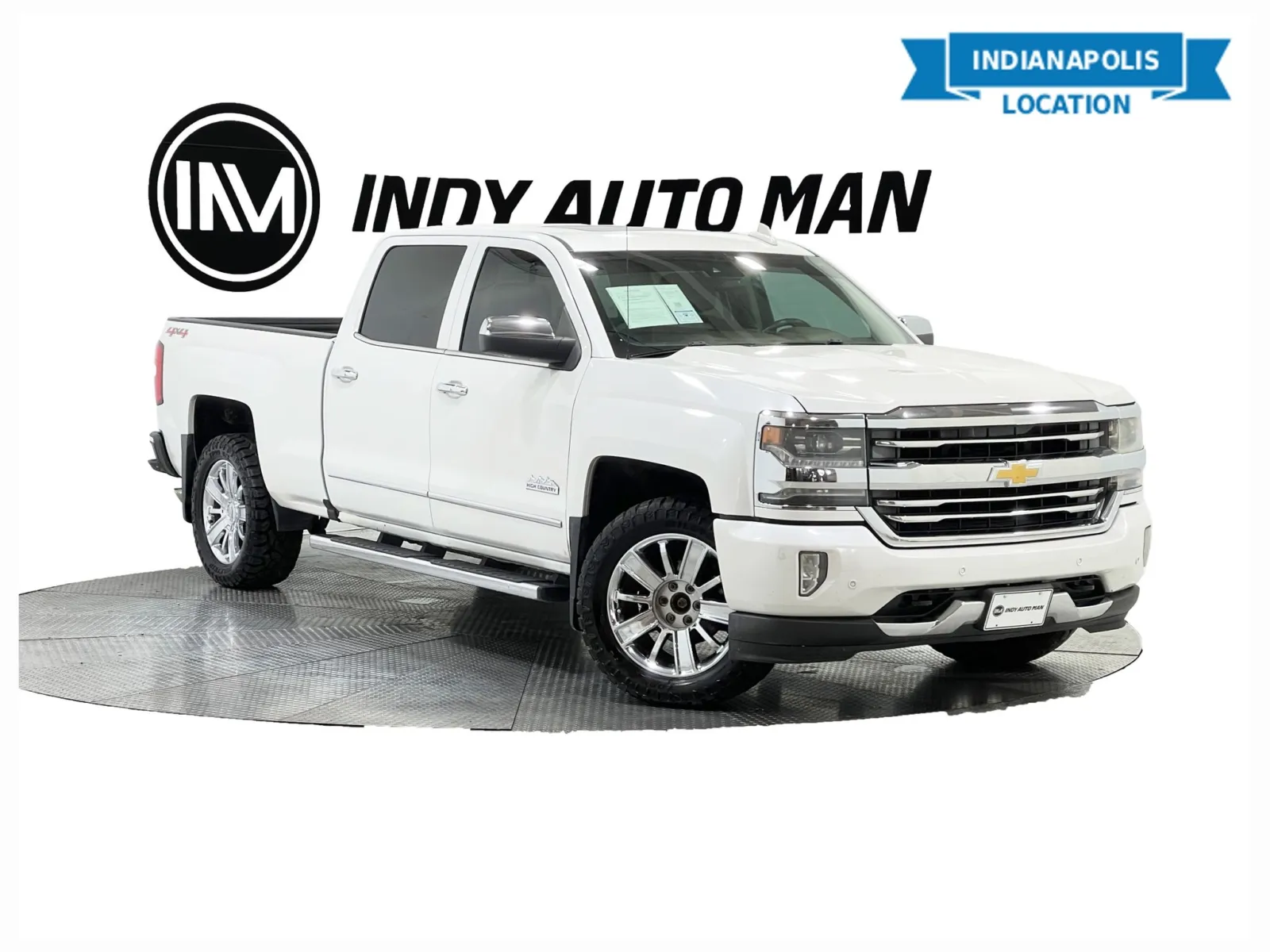 White 2016 Chevrolet Silverado 1500 High Country for sale in Indianapolis, IN