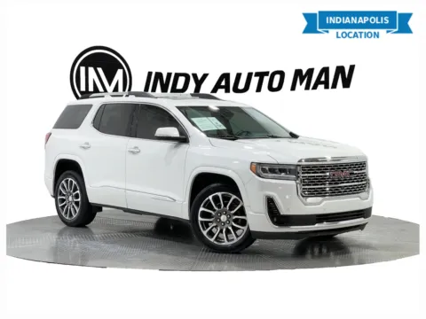 White 2021 GMC Acadia Denali for sale in Indianapolis, IN