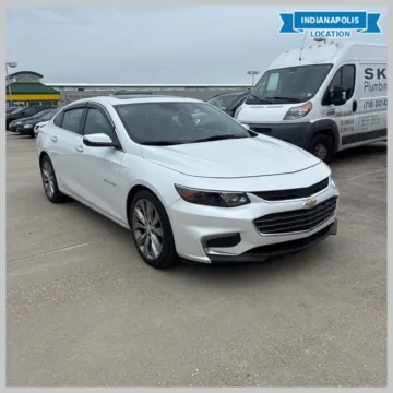 White 2017 Chevrolet Malibu Premier for sale in Indianapolis, IN