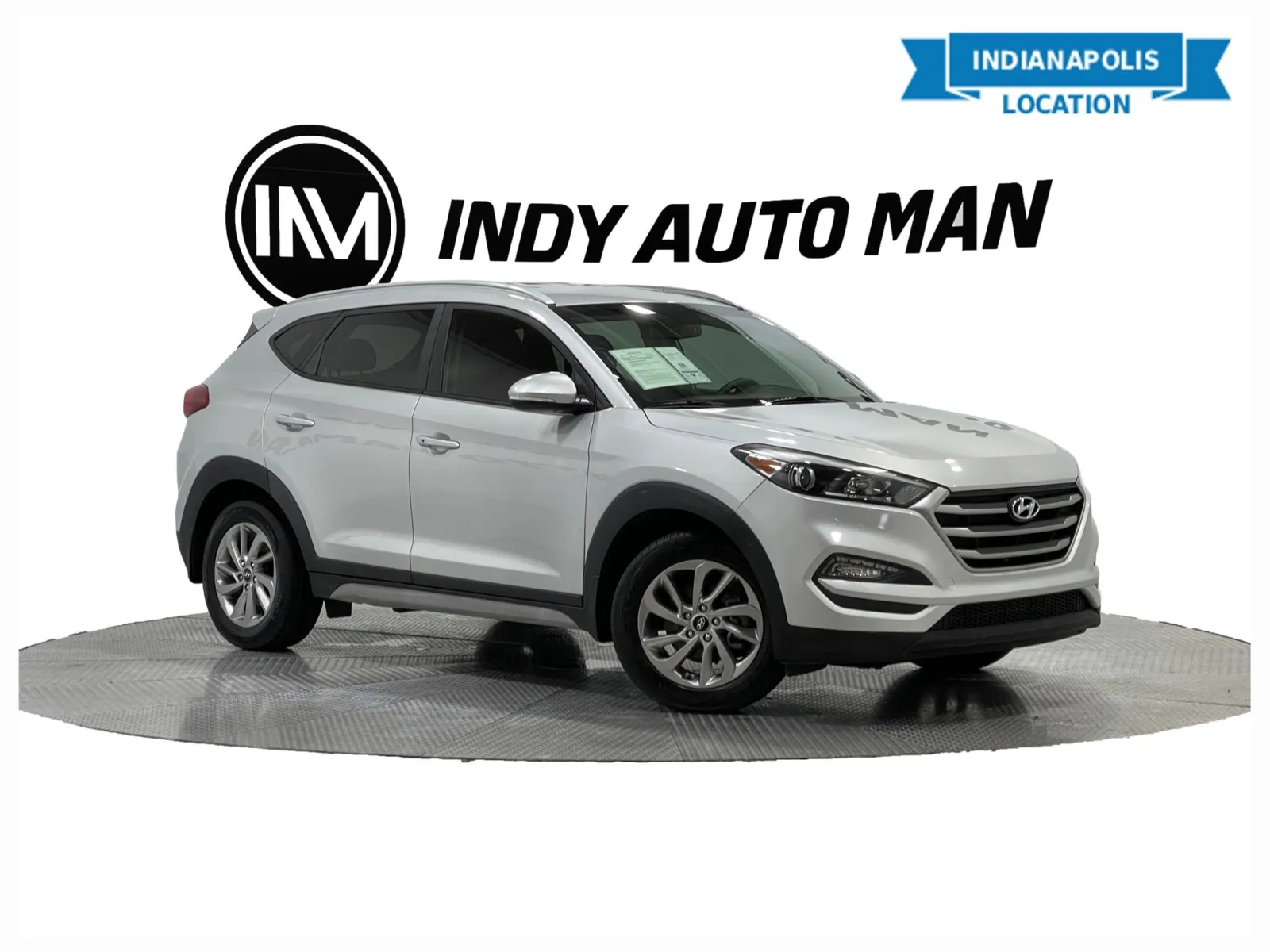 Silver 2018 Hyundai Tucson SEL Plus for sale in Indianapolis, IN