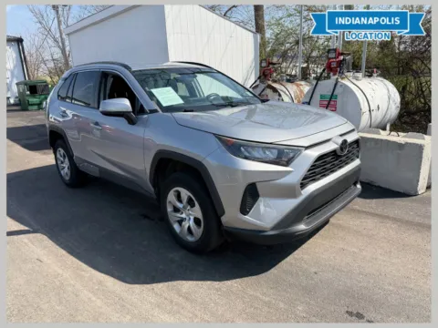 Silver 2021 Toyota RAV4 LE for sale in Indianapolis, IN