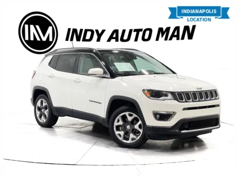White 2018 Jeep Compass Limited for sale in Indianapolis, IN