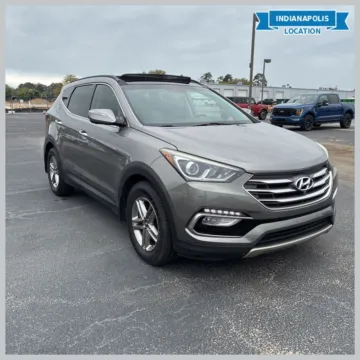 Gray 2017 Hyundai Santa Fe Sport 2.4 Base for sale in Indianapolis, IN