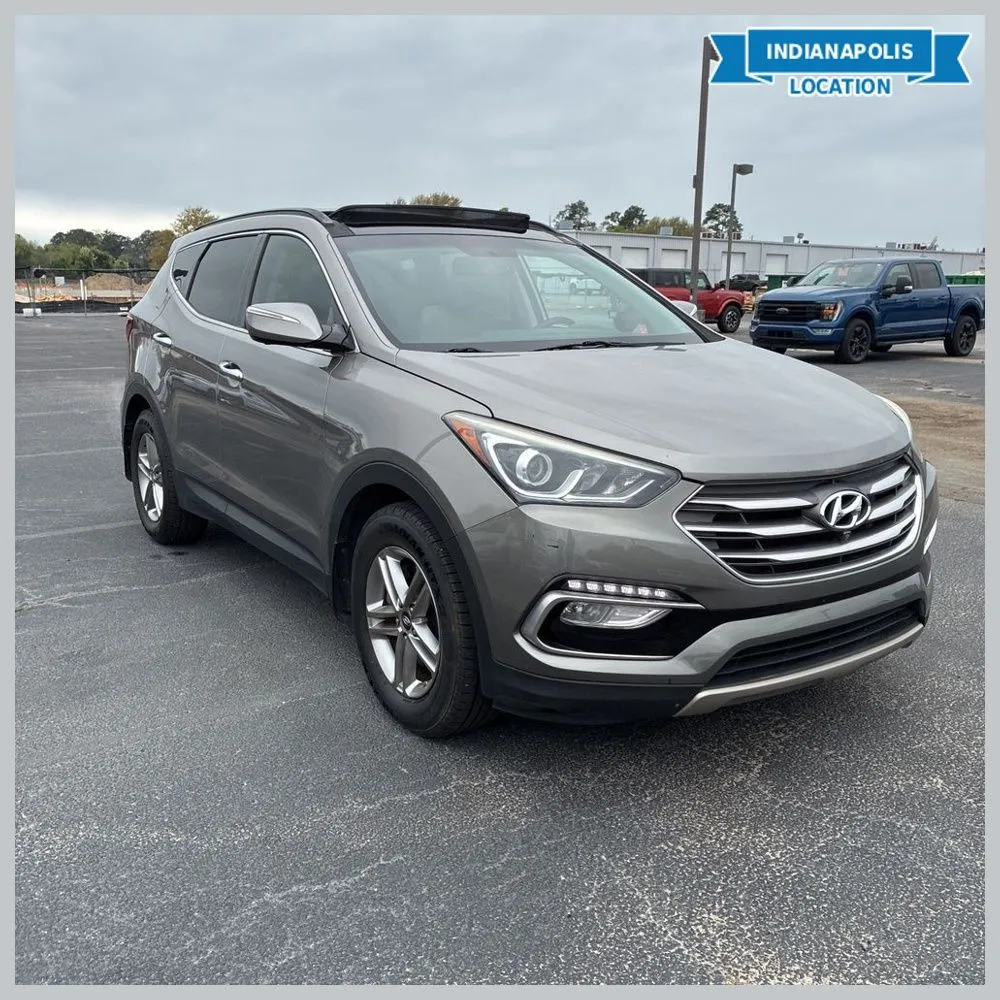 Gray 2017 Hyundai Santa Fe Sport 2.4 Base for sale in Indianapolis, IN