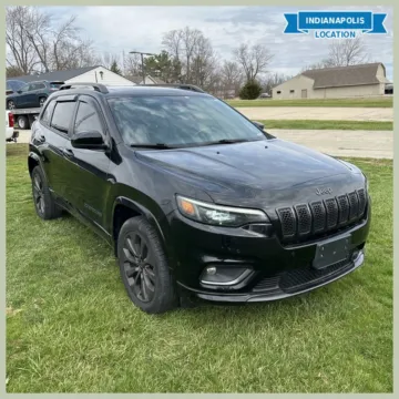 Black 2020 Jeep Cherokee Limited for sale in Indianapolis, IN