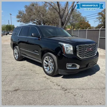 Black 2020 GMC Yukon Denali for sale in Indianapolis, IN