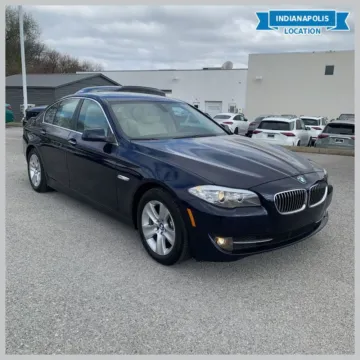 Blue 2011 BMW 5 Series 528i for sale in Indianapolis, IN