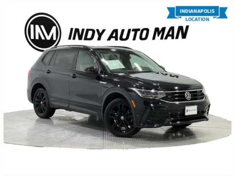 Black 2022 Volkswagen Tiguan 2.0T SE R-Line Black for sale in Indianapolis, IN