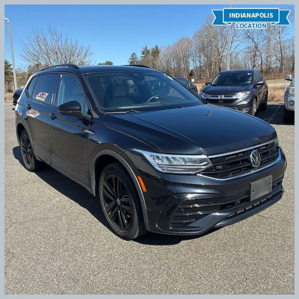 Black 2022 Volkswagen Tiguan 2.0T SE R-Line Black for sale in Indianapolis, IN