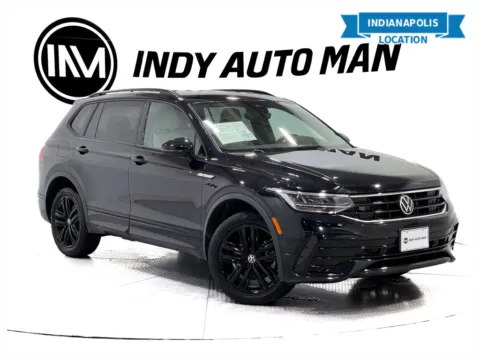 Black 2022 Volkswagen Tiguan 2.0T SE R-Line Black for sale in Indianapolis, IN