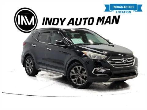 Black 2017 Hyundai Santa Fe Sport 2.0T Ultimate for sale in Indianapolis, IN