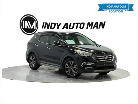 Black 2017 Hyundai Santa Fe Sport 2.0T Ultimate for sale in Indianapolis, IN