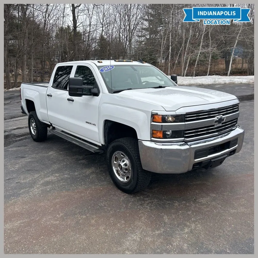 White 2016 Chevrolet Silverado 2500HD Work Truck for sale in Indianapolis, IN