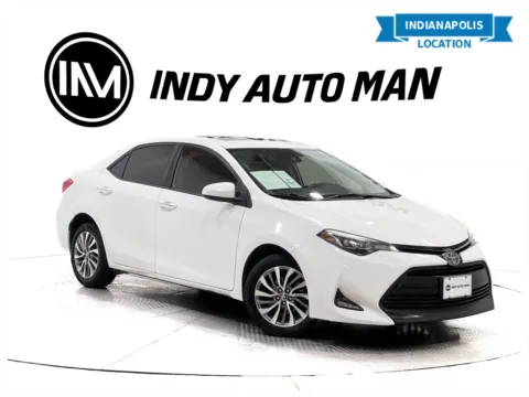White 2019 Toyota Corolla XLE for sale in Indianapolis, IN
