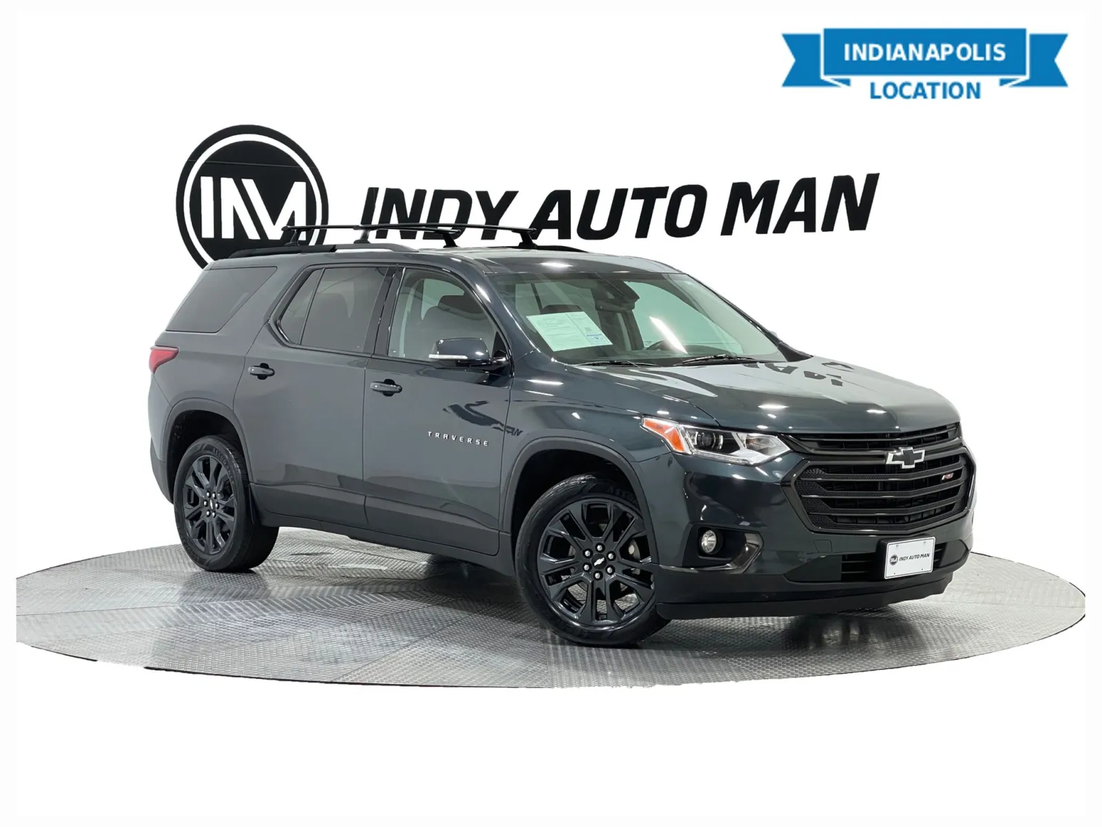 Gray 2019 Chevrolet Traverse RS 2LT for sale in Indianapolis, IN