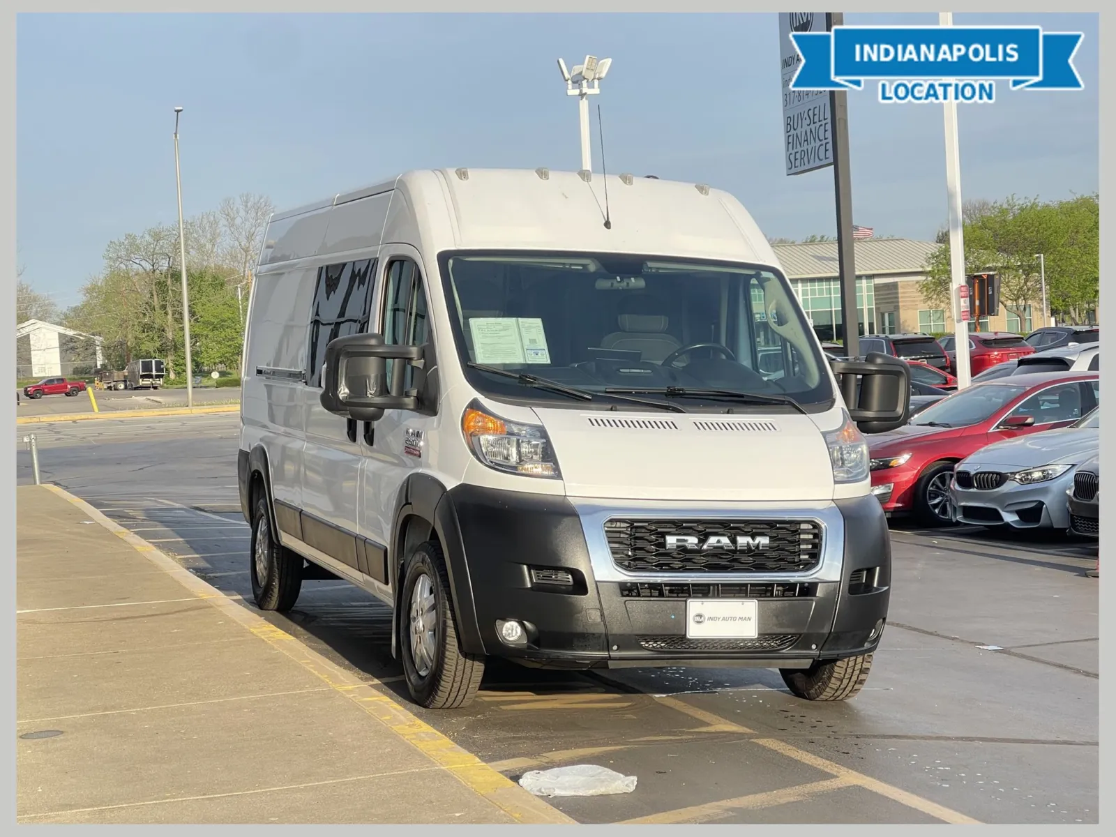 White 2020 Ram ProMaster 2500 High Roof for sale in Indianapolis, IN
