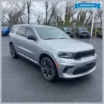 Silver 2021 Dodge Durango GT for sale in Indianapolis, IN
