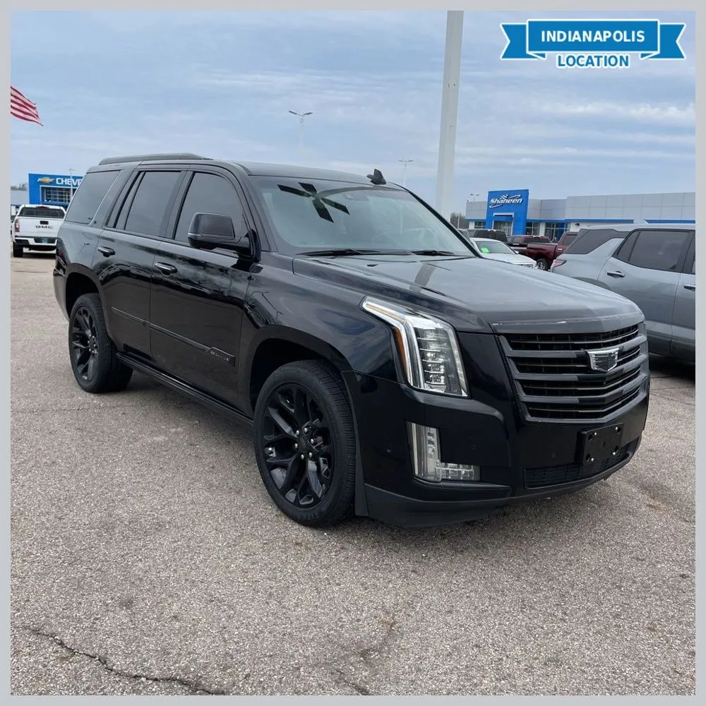 Black 2019 Cadillac Escalade Platinum Edition for sale in Indianapolis, IN
