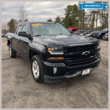 Black 2018 Chevrolet Silverado 1500 LT LT2 for sale in Indianapolis, IN