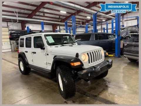 White 2021 Jeep Wrangler Unlimited Islander for sale in Indianapolis, IN