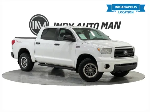 White 2012 Toyota Tundra Grade CrewMax for sale in Indianapolis, IN