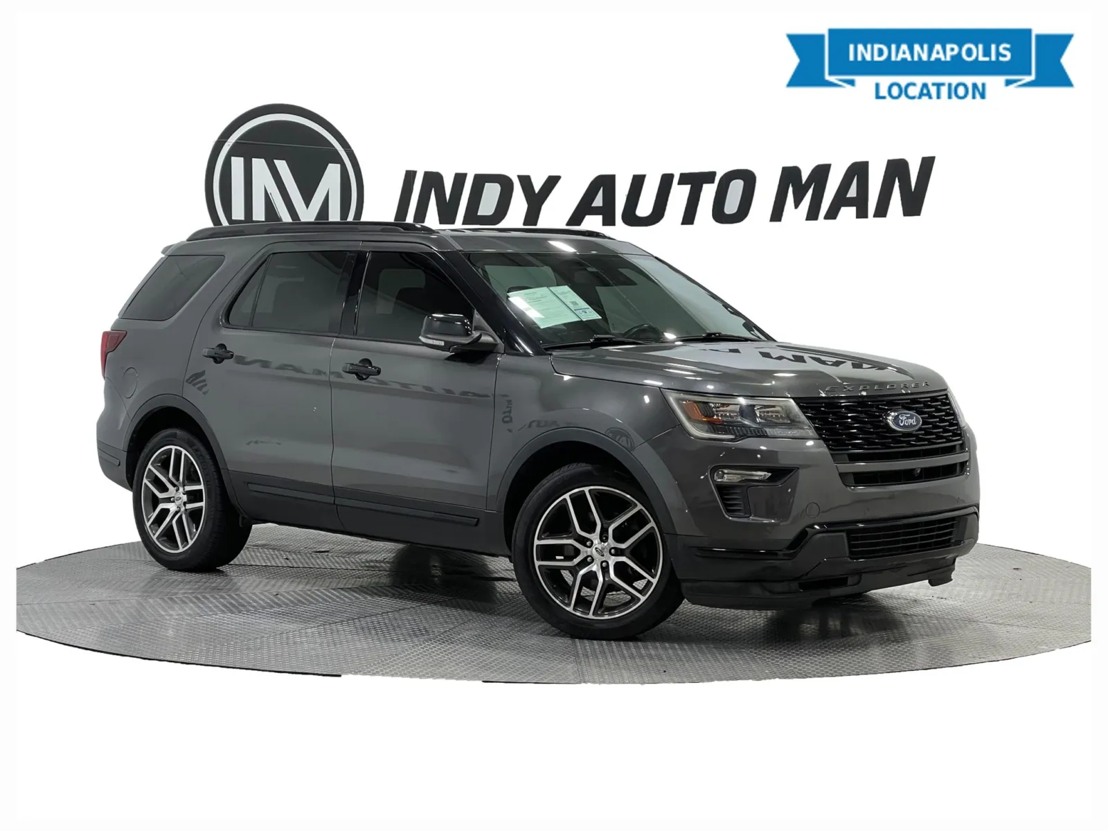 Gray 2019 Ford Explorer Sport for sale in Indianapolis, IN