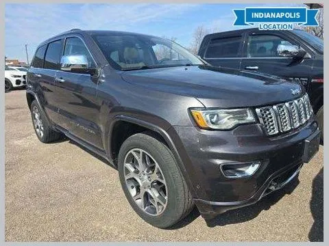 Gray 2020 Jeep Grand Cherokee Overland for sale in Indianapolis, IN