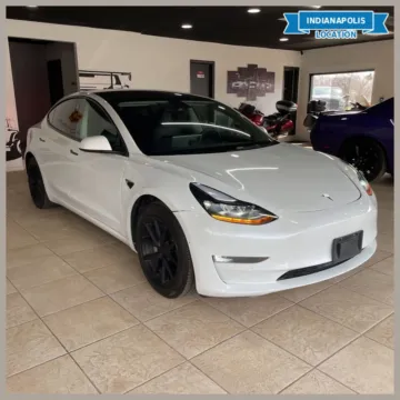 White 2022 Tesla Model 3 Long Range for sale in Indianapolis, IN