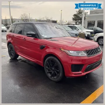 Red 2018 Land Rover Range Rover Sport HSE Dynamic for sale in Indianapolis, IN
