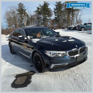 Blue 2020 BMW 5 Series 530e xDrive iPerformance for sale in Indianapolis, IN