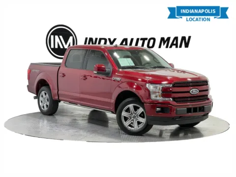 Red 2019 Ford F-150 Lariat for sale in Indianapolis, IN