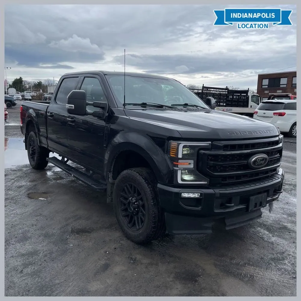 Black 2021 Ford F-250SD Lariat for sale in Indianapolis, IN