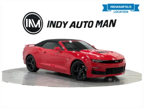 Red 2020 Chevrolet Camaro SS 2SS for sale in Indianapolis, IN