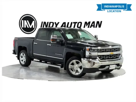Black 2017 Chevrolet Silverado 1500 LTZ 1LZ for sale in Indianapolis, IN