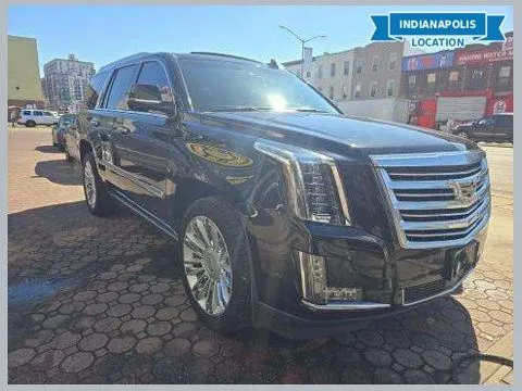Black 2018 Cadillac Escalade Platinum Edition for sale in Indianapolis, IN