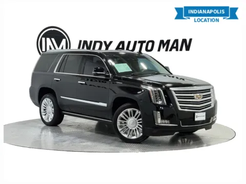 Black 2018 Cadillac Escalade Platinum Edition for sale in Indianapolis, IN