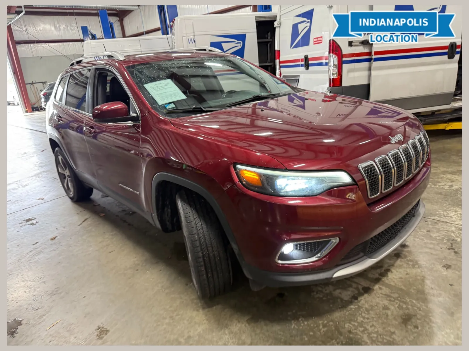 Red 2020 Jeep Cherokee Limited for sale in Indianapolis, IN