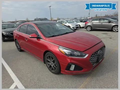 Red 2019 Hyundai Sonata Limited for sale in Indianapolis, IN