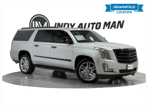 Silver 2017 Cadillac Escalade ESV Luxury for sale in Indianapolis, IN