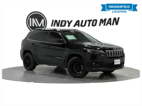Black 2019 Jeep Cherokee Latitude Plus for sale in Indianapolis, IN