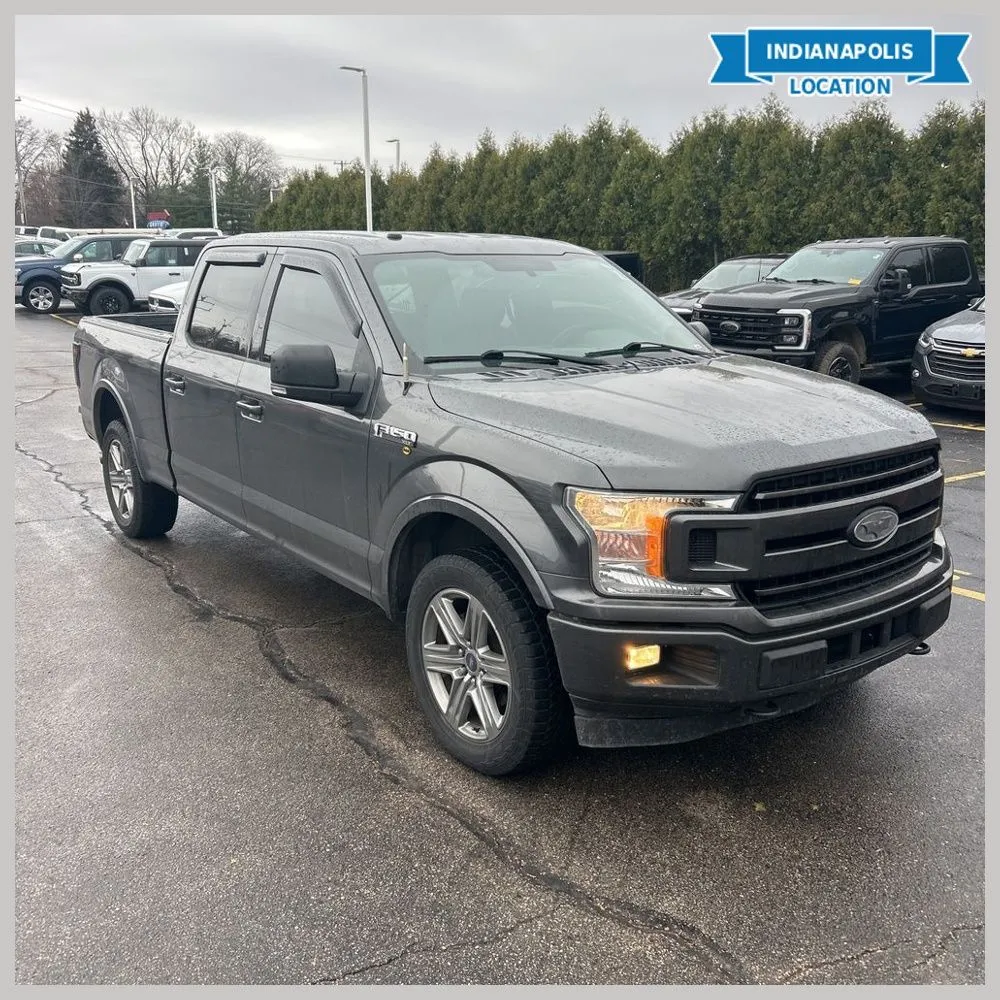 Gray 2018 Ford F-150 XLT for sale in Indianapolis, IN